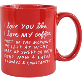 Product Image for adam-jk-i-love-you-like-i-love-my-coffee-red-mug