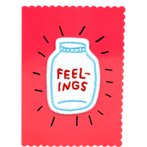 Feelings Chenille Patch