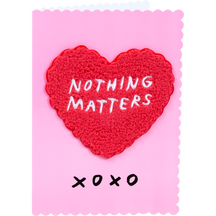 Nothing Matters Chenille Patch