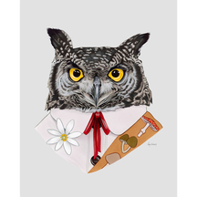 Horned Owl Lady