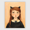 Portrait with Cat Ears