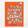 A bright orange book cover titled "CLAUDIA CLAWS" with black-and-white cartoon cats in basketball uniforms around the title and the author name "Breena Bard" at the bottom.
