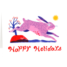 Happy Holidays Rabbit