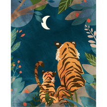 Tigers at Night