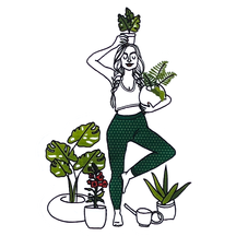 Yoga Plant Lady