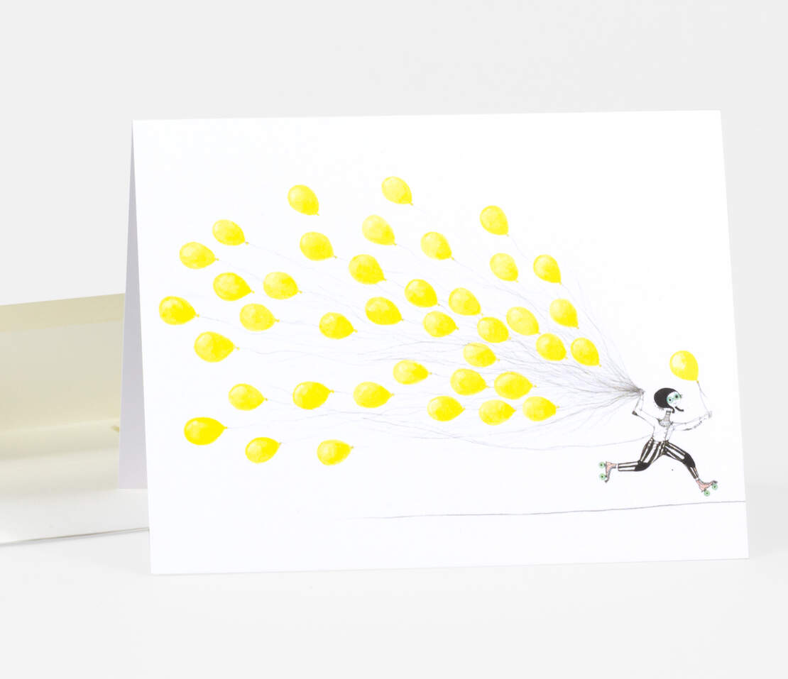 Corinna Luyken Balloon Girl at