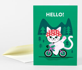 Cycling Cat