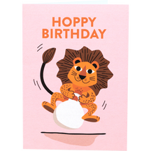 Hoppy Birthday Lion