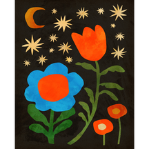 Moon and Stars