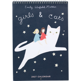 Product Image for emily-martin-2027-girls-and-cats-calendar