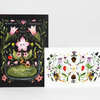 A hardcover book with a black cover featuring floral illustrations and the title "Don't Eat Me! The Almost True Story of Belladonna," with the names Kate Finney and Esmé Shapiro on the front.