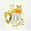 A paperback book titled "OOKO" with an illustrated orange fox-like animal surrounded by leaves and flowers on the cover, and the name "ESMÉ SHAPIRO" printed at the bottom.