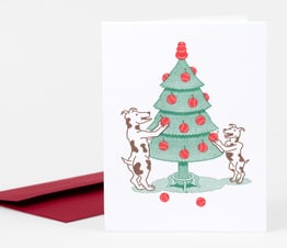 Joyful Dog Christmas