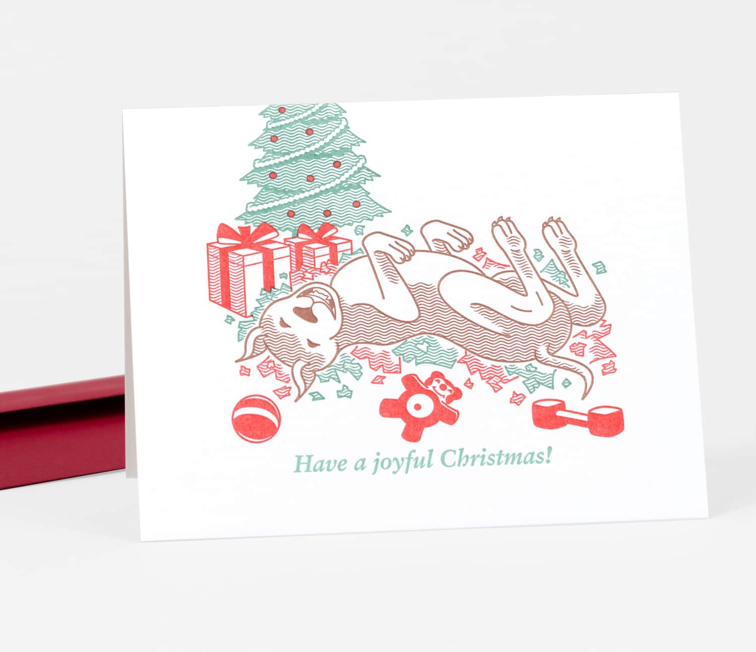 Joyful Dog Christmas