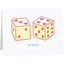 Product Image for fickle-hill-so-lucky-dice-card