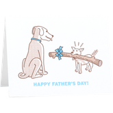 Product Image for fickle-hill-special-delivery-fathers-day-dogs-greeting-card