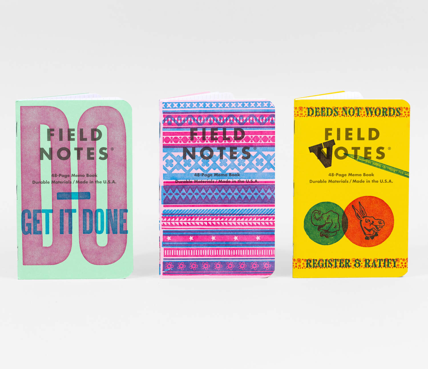 Field Notes Brand - United States of Letterpress Pack B at buyolympia.com