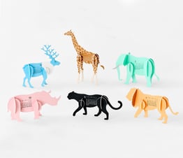 Animals - Paper Craft Calendar