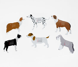 Dogs - Paper Craft Calendar