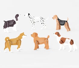 Dogs - Paper Craft Calendar