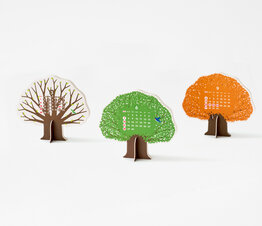 Trees - Paper Craft Calendar