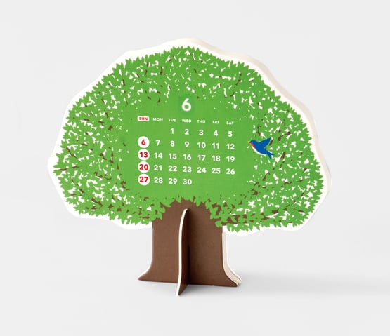 Tree - Paper Craft Calendar