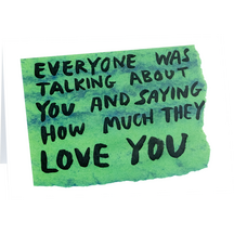 Everyone Was Talking About You