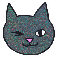 Black Pixie Dust Winky Cat