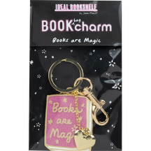 Books Are Magic Pink Glitter