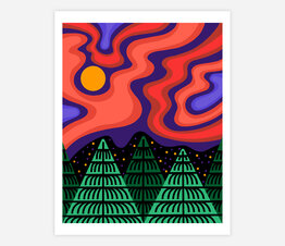 Starry Forest Nights