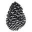 Product Image for lake-effect-press-cone-print