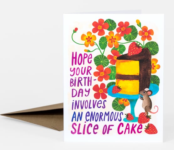 An Enormous Slice Of Cake
