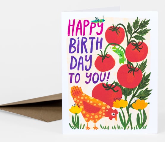 Chicken And Tomatoes Birthday