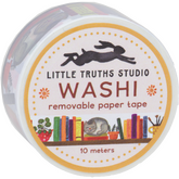 Product Image for little-truths-studio-books-and-cats-washi-tape