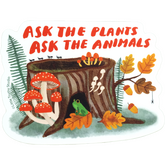 Product Image for little-truths-studio-lts-175-ask-the-plants-ask-the-animals-sticker