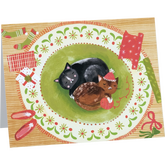 Product Image for loose-leaves-ll2508-holiday-kittens-card
