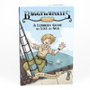 A softcover book titled "BAGGYWRINKLES: A LUBBER'S GUIDE TO LIFE AT SEA" with an illustrated sailor on the cover and the author name "LUCY BELLWOOD" on a banner.