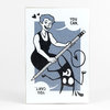 A letterpress-style art print shows a smiling person holding a large pencil with the text "YOU CAN." and a smaller upside-down "YOU CAN'T."