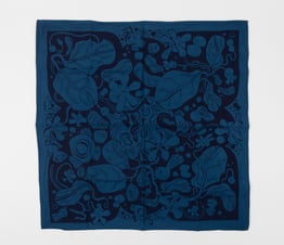 Leafy Swirl - Blue