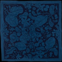 Leafy Swirl - Blue