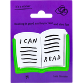 Product Image for mixed-feelings-workshop-i-can-read-backing-card-sticker