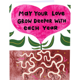 Product Image for one-lane-road-2041-may-your-love-grow-deeper-greeting-card
