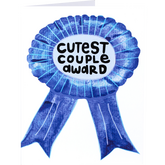 Product Image for one-lane-road-2049-cutest-couple-award-greeting-card