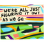 Product Image for one-lane-road-universe-figuring-it-out-sticker