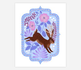 Floral Jackalope
