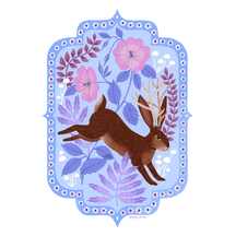 Floral Jackalope