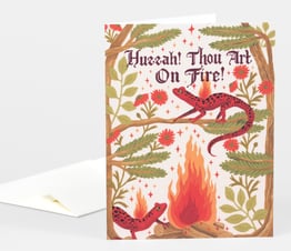 Huzzah! Thou Art On Fire