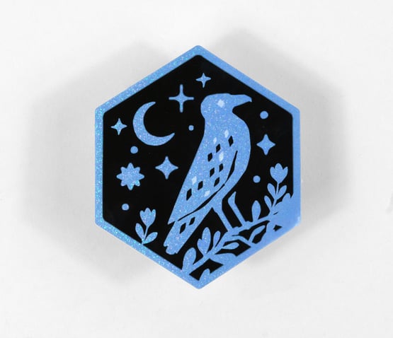 Glitter Crow