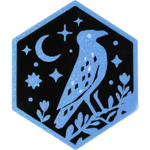 Glitter Crow
