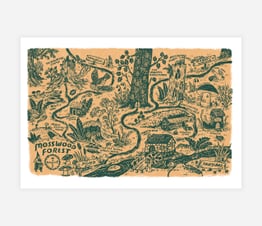 Mosswood Forest Map